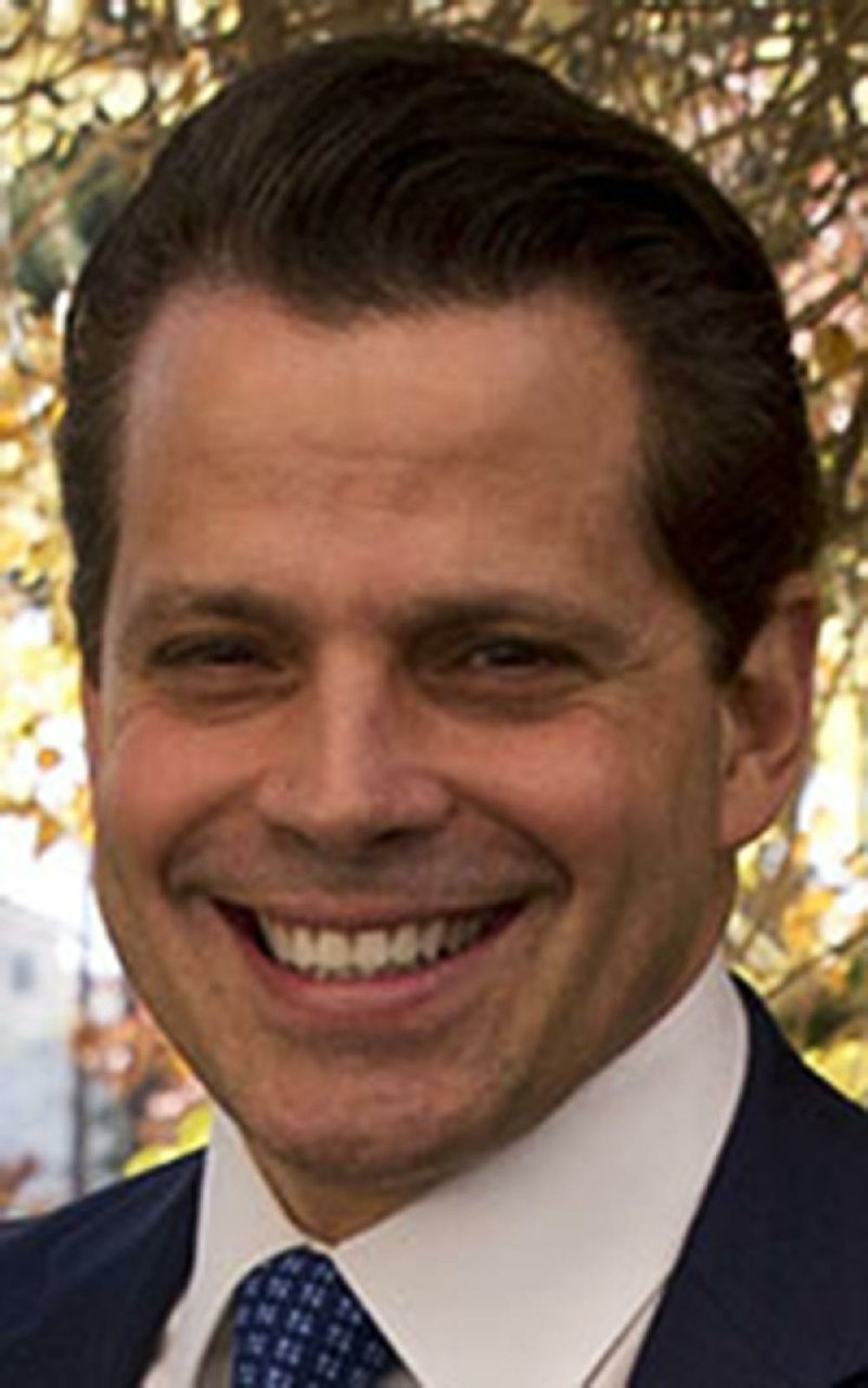 Former White House communications director Anthony Scaramucci poses for a photograph after an interview with the Associated Press in Jerusalem, Monday, Nov. 20, 2017. 