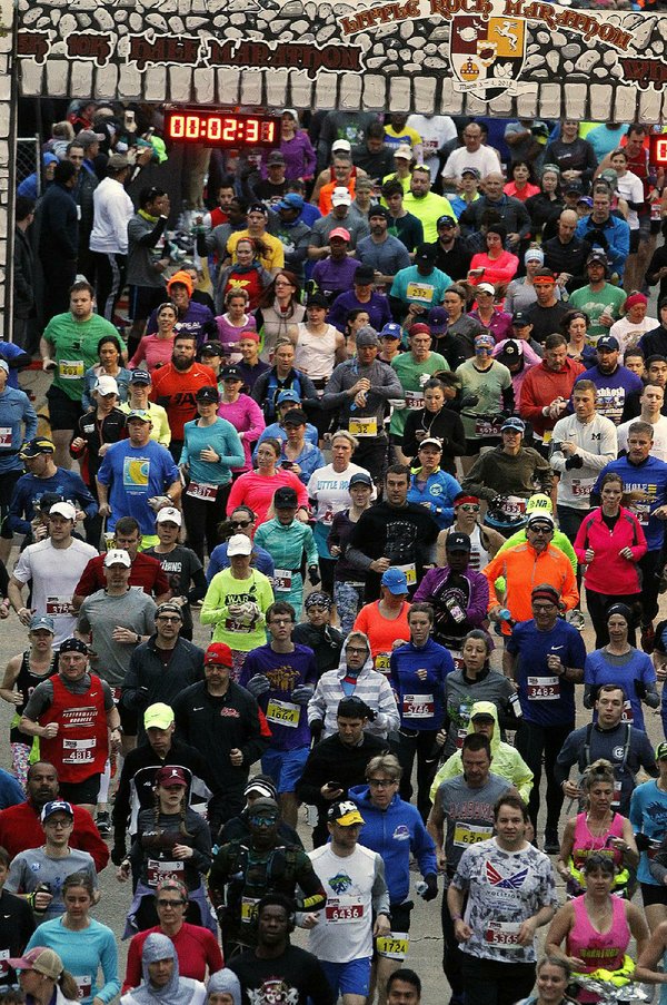 LITTLE ROCK MARATHON Former Arkansas State runner wins men's race