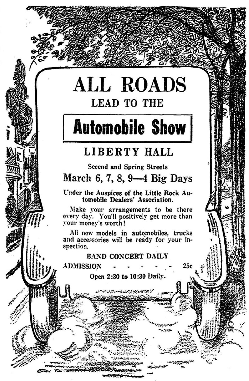 This ad appeared in the March 4, 1918, Arkansas Gazette.