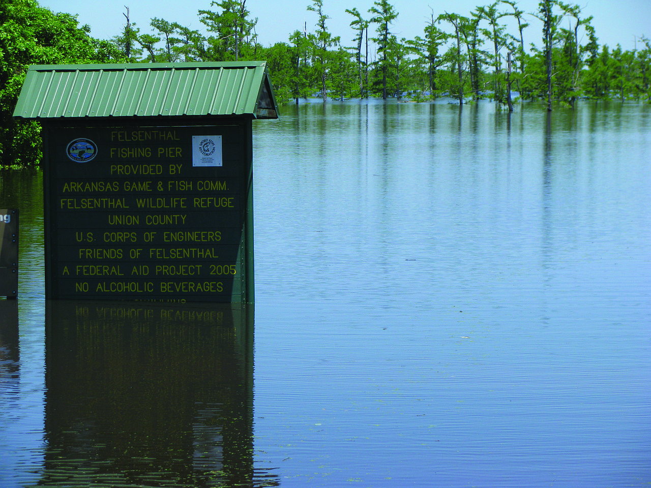 Flooding continues in Felsenthal | El Dorado News