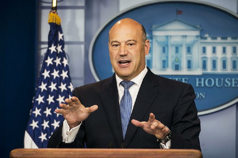 White House economic adviser Gary Cohn, shown Sept. 27, had sought to hold talks between President Donald Trump and executives of companies that rely on metals in an attempt to head off tariffs but was rebuffed Tuesday before he resigned. 