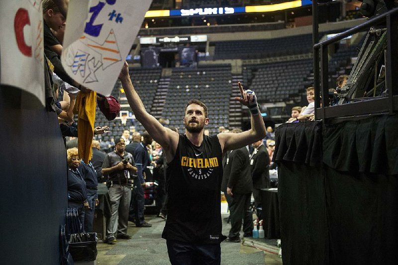 Cleveland Cavaliers forward Kevin Love said he was stricken with anxiety during a game Nov. 5 against Atlanta. Since then, Love has received counseling multiple times a month when the Cavaliers are at home. He drew the courage to go public after Toronto’s DeMar DeRozan acknowledged he battled depression. 