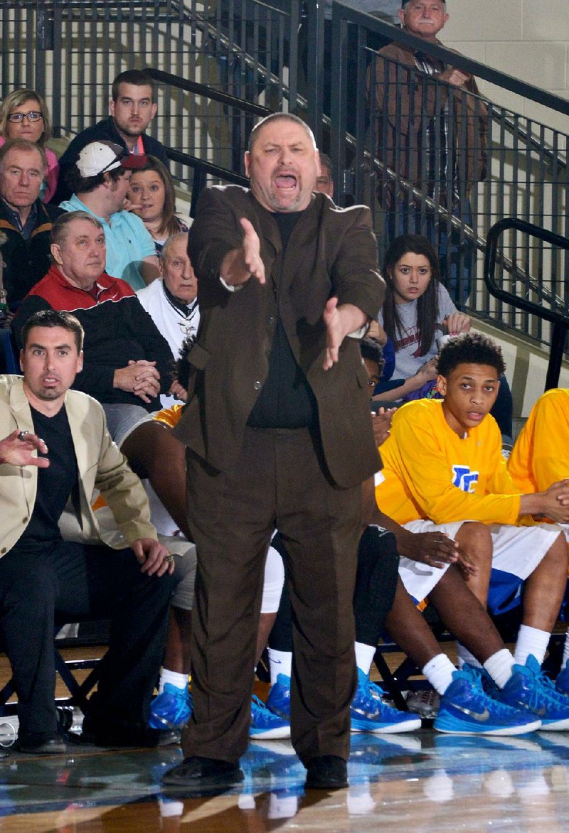 North Little Rock Coach Johnny Rice is shown in this file photo.