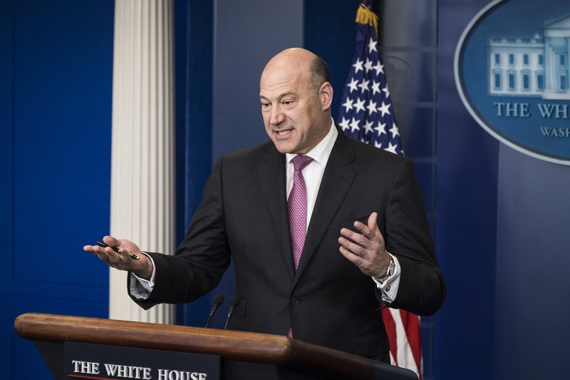 The imminent departure of White House chief economic adviser Gary Cohn, seen on Jan. 23, leaves the White House without a financial heavyweight that business executives and foreign leaders believed had served as a counter to Trump's protectionist impulses. 