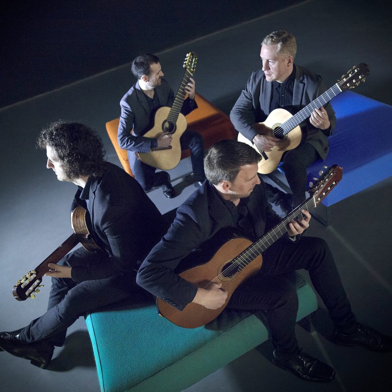 Courtesy Photo As part of the Walton Arts Center's popular 10x10 Arts Series, tickets for The Dublin Guitar Quartet's performance are only $10 and include access to a pre-show creative conversation with the artists, as well as an after-party following the performance.