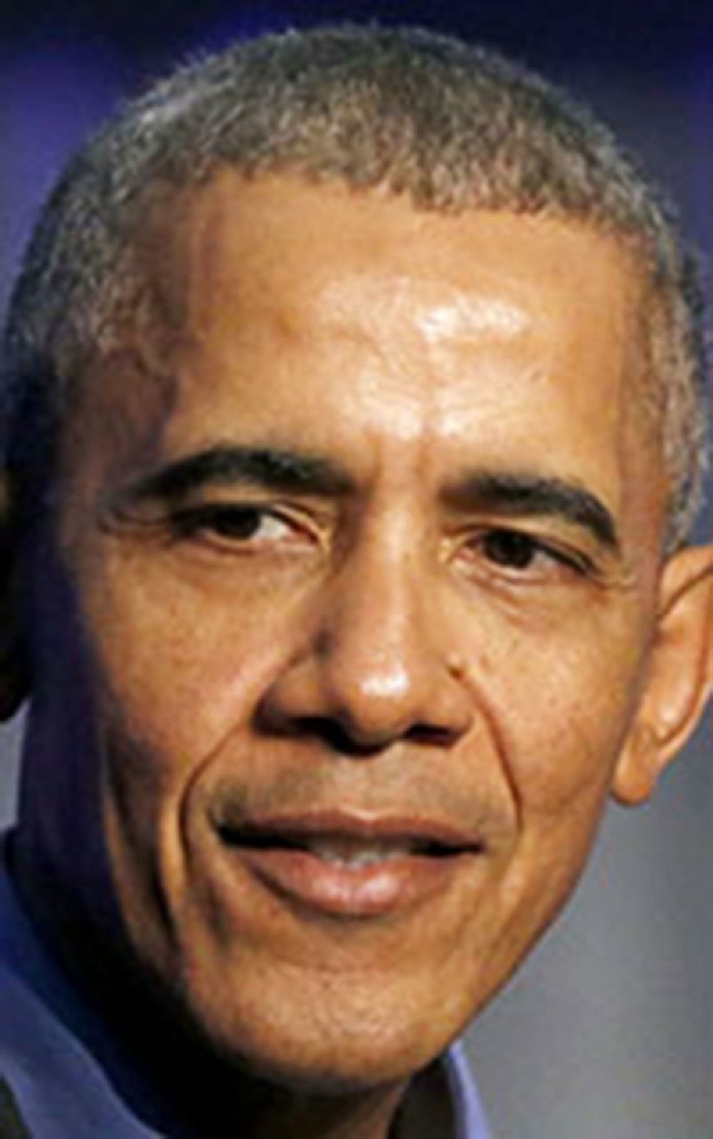 FILE- In this Dec. 5, 2017, file photo, former President Barack Obama address the participants at a summit on climate change involving mayors from around the globe in Chicago. A Democratic group backed by former President Barack Obama plans to invest millions of dollars in state-level elections in a dozen states this year, with its heaviest focus on Ohio. (AP Photo/Charles Rex Arbogast, File)