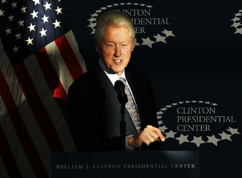 Former President Bill Clinton is shown in this file photo.