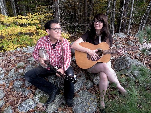 Courtesy photo The folk duo group Hungrytown has been featured on several TV shows and will bring their music to Siloam Springs during a free performance at the library from 7-8 p.m. on Tuesday, March 20.