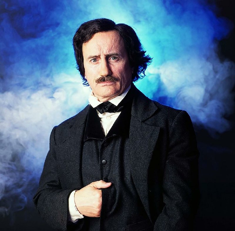 Jeffrey Combs plays Edgar Allen Poe in a one-man show today at Arkansas State University-Beebe.
