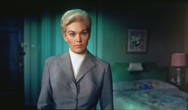 This image released by Universal Studios shows actress Kim Novak in a scene from "Vertigo." On Sunday, as part of the TCM Big Screen Classics series, “Vertigo” will be back in theaters with an encore on Wednesday, March 21. 