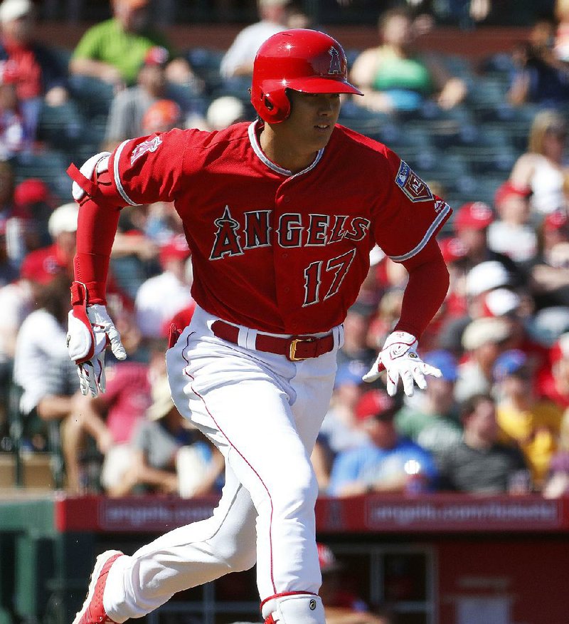 A number of scouts say Shohei Ohtani  of the Los Angeles Angels may not be  an effective two-way player because  of faulty mechanics and a lack of exposure to good MLB curve balls.
