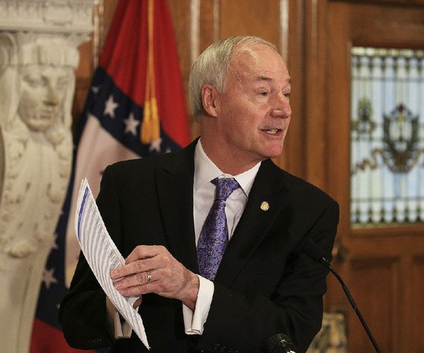 Arkansas governor sets goal to prune The Arkansas Democrat