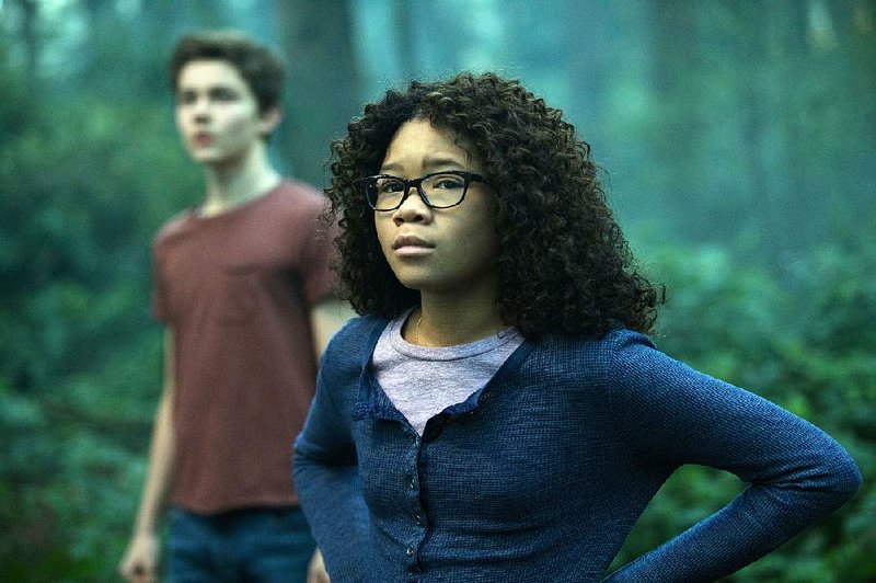 Levi Miller and Storm Reid star in Disney’s A Wrinkle in Time. It came in second at last weekend’s box office and made about $33 million. 
