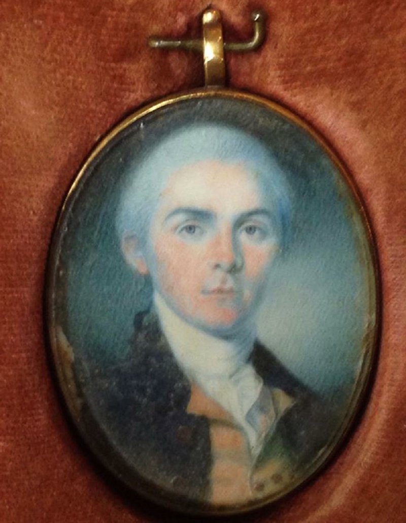 This miniature portrait of Robert Forsyth, painted by famed artist Charles Willson Peale, was donated to the U.S. Marshals Museum by the U.S. Marshals Service.
