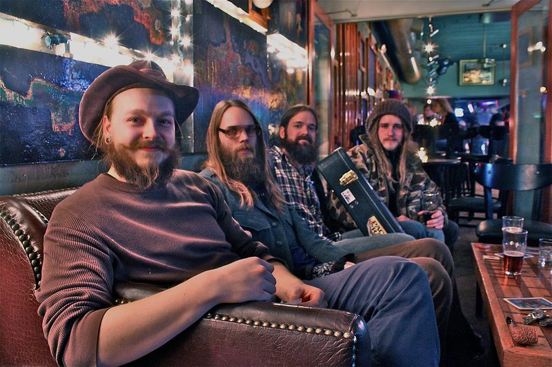 Courtesy Photo Members of local string jamgrass/Americana bands The Squarshers and Arkansauce team up as John Henry &amp; Friends for an album release show March 22 at George's.