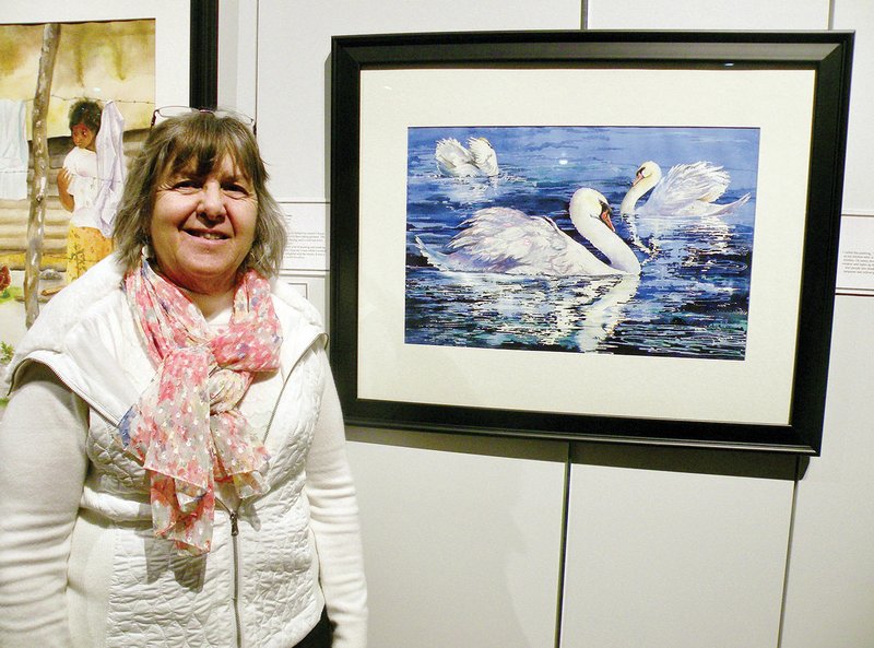 Luanne Stone of Gepp received the Doris Williamson Mapes Memorial Award in the Mid-Southern Watercolorists’ 48th annual juried exhibition on display at the Butler Center for Arkansas Studies in Little Rock. She received $250 for her painting On the Pond.