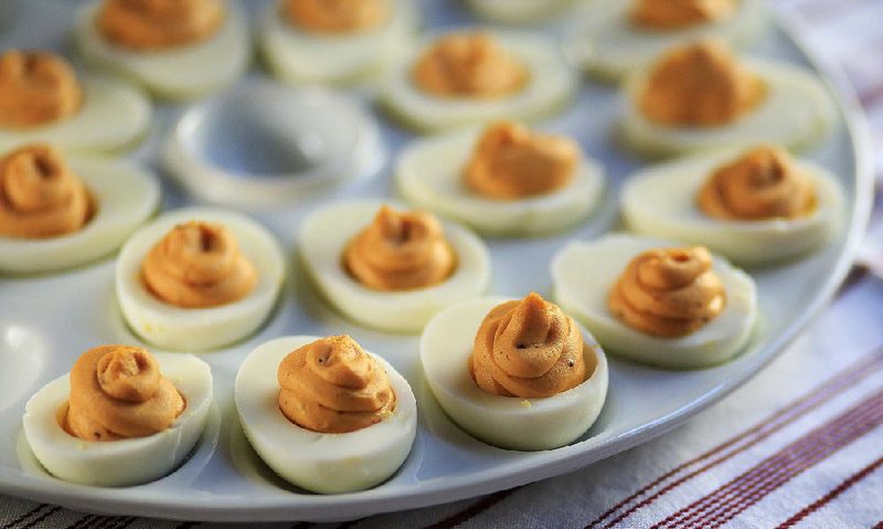 Devilish Deviled Eggs 