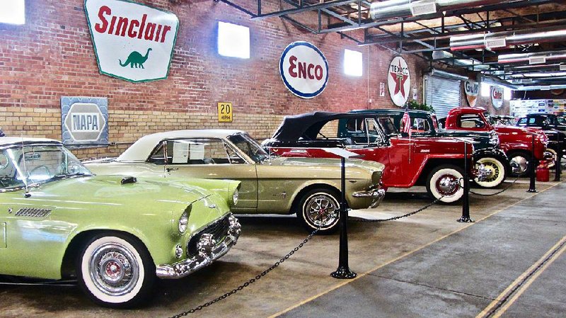 The Four States Auto Museum in Texarkana displays vintage vehicles that look ready to drive — and in many cases are set to roll.  
