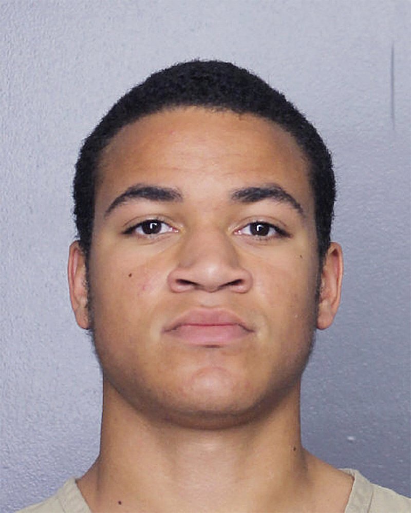 This undated photo released by the Broward Sheriff's Office shows Zachary Cruz. Cruz, the brother of Nikolas Cruz charged with killing 17 people at Marjory Stoneman Douglas High School, was arrested Monday, March 19, 2018 and charged for trespassing at the same school, authorities said. 