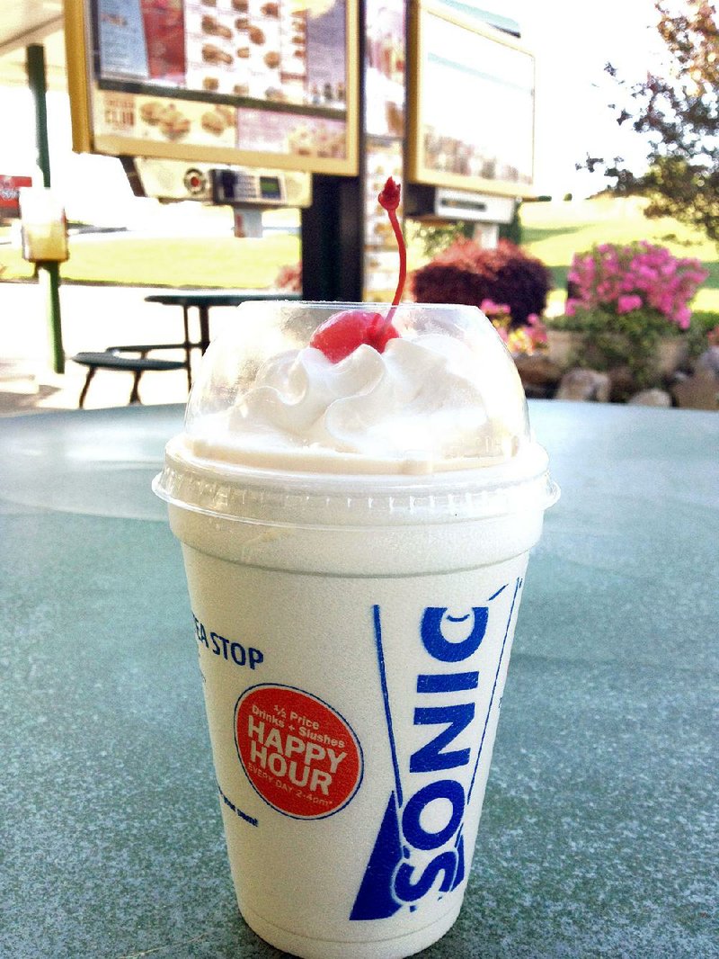 Pickle your fancy: Sonic has found a way to top this outrageous Peanut Butter Bacon Shake from a few summers ago.