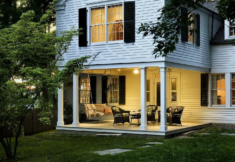 Architect Jim Crisp had this back porch added to his home in Duchess County, N.Y. It’s his favorite space in the house.