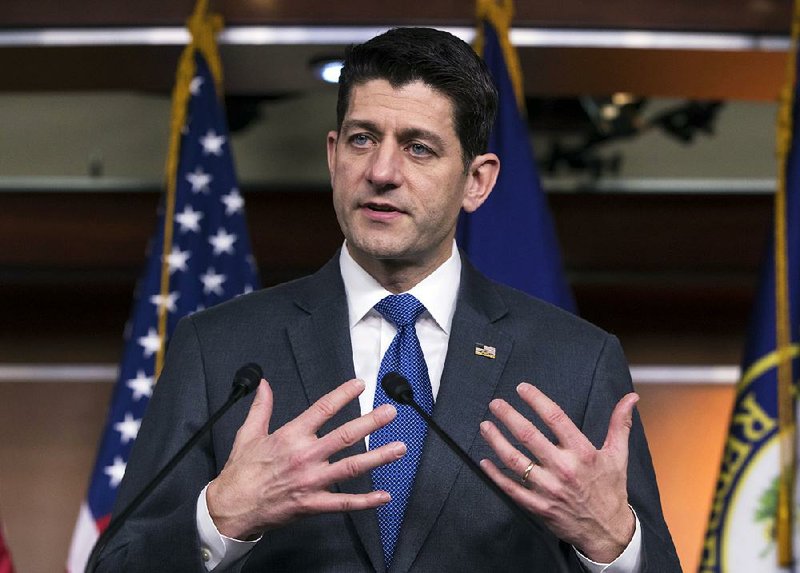 House Speaker Paul Ryan said Thursday that the bill fulfills President Donald Trump’s agenda, especially in funding the military. 