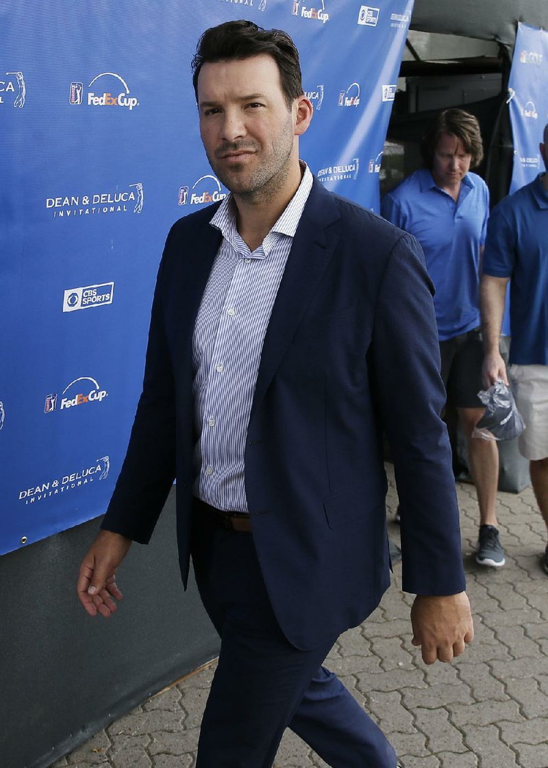 Former Dallas Cowboys quarterback Tony Romo was 14 shots back of Brice Garrett, who leads the Corales
Puntacana Resort and Club Championship in Punta Cana, Dominican Republic, on Thursday.