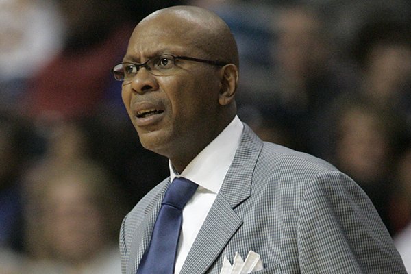 Darrell Walker, a former All-American guard for Arkansas, has been hired as head coach at Arkansas-Little Rock. (AP Photo/Duane Burleson)
