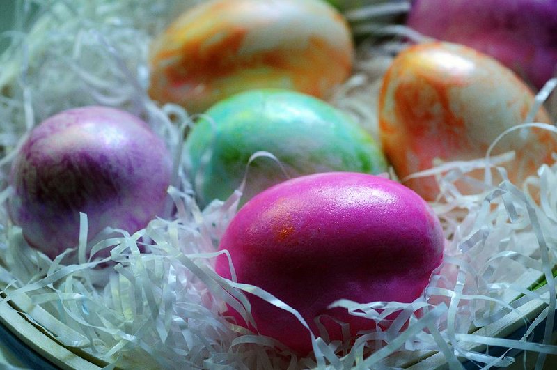 Colorful eggs are the big prize at Easter egg hunts across the state this weekend.  