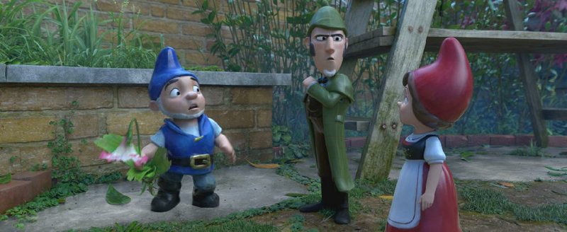 Gnomeo (James McAvoy), Sherlock Gnomes (Johnny Depp) and Juliet (Emily Blunt) are among the stars of Sherlock Gnomes, the follow-up to the 2011 film Gnomeo and Juliet. The film came in fourth at last weekend’s box office and made about $10.6 million.