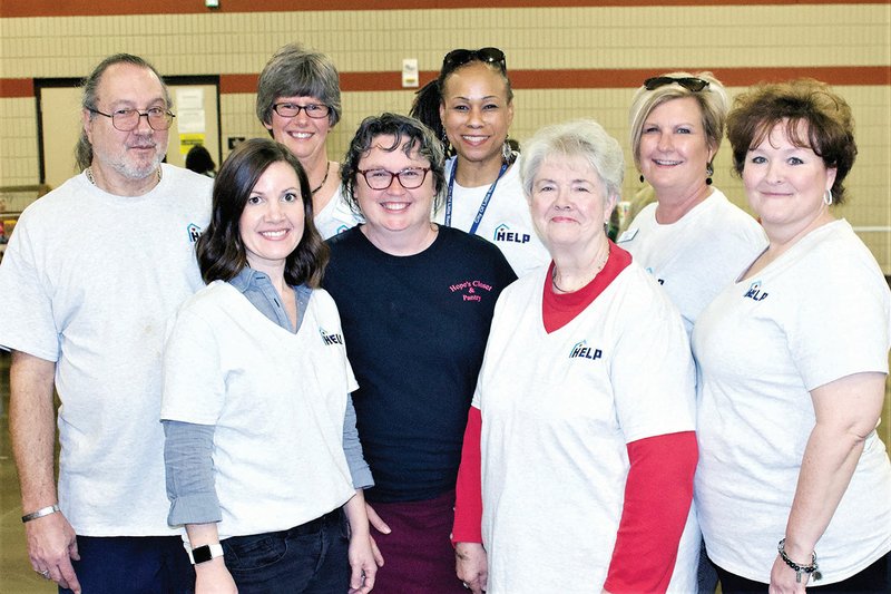 The HELP (Housing Education and Life-Skills Program) board of directors in Cabot are, front row, from left, Alesha Harry, secretary; Kimberly Buchberger, adviser to the board; Dorothy Putt, vice president; and Naomi Bratton, president; and back row, Allen Miller, adviser to the board; Patty Riggs, parliamentarian; Michelle Spencer, adviser to the board; and Tammy Tompkins, treasurer. Not pictured is Robert Hosea, an at-large board member.