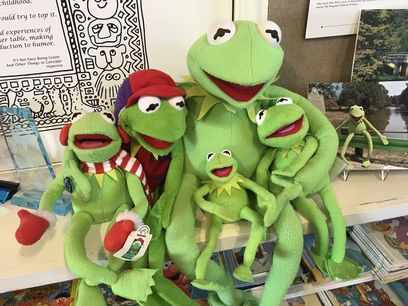 Courtesy photo The Leland, Miss., museum has a fascinating collection of various shapes, sizes and kinds of Kermits.