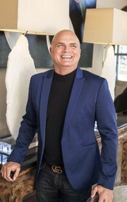 HIGH PROFILE: Interior designer Larry West Jr. is