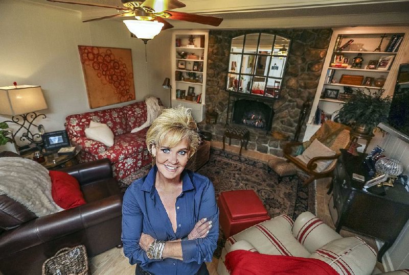 Kristi Pennebaker says her favorite space is the room everyone in her family gravitates to‚ her downstairs den.