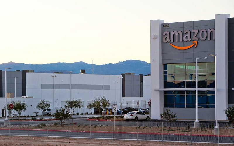 An Amazon fulfillment center in Las Vegas is part of the e-commerce giant’s sprawling empire.