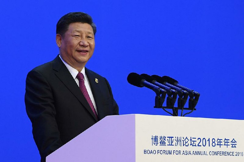 Chinese President Xi Jinping, speaking at a business conference Tuesday in Boao in southern China, promised progress on areas that are U.S. priorities, including opening China’s banking industry and increasing imports. 