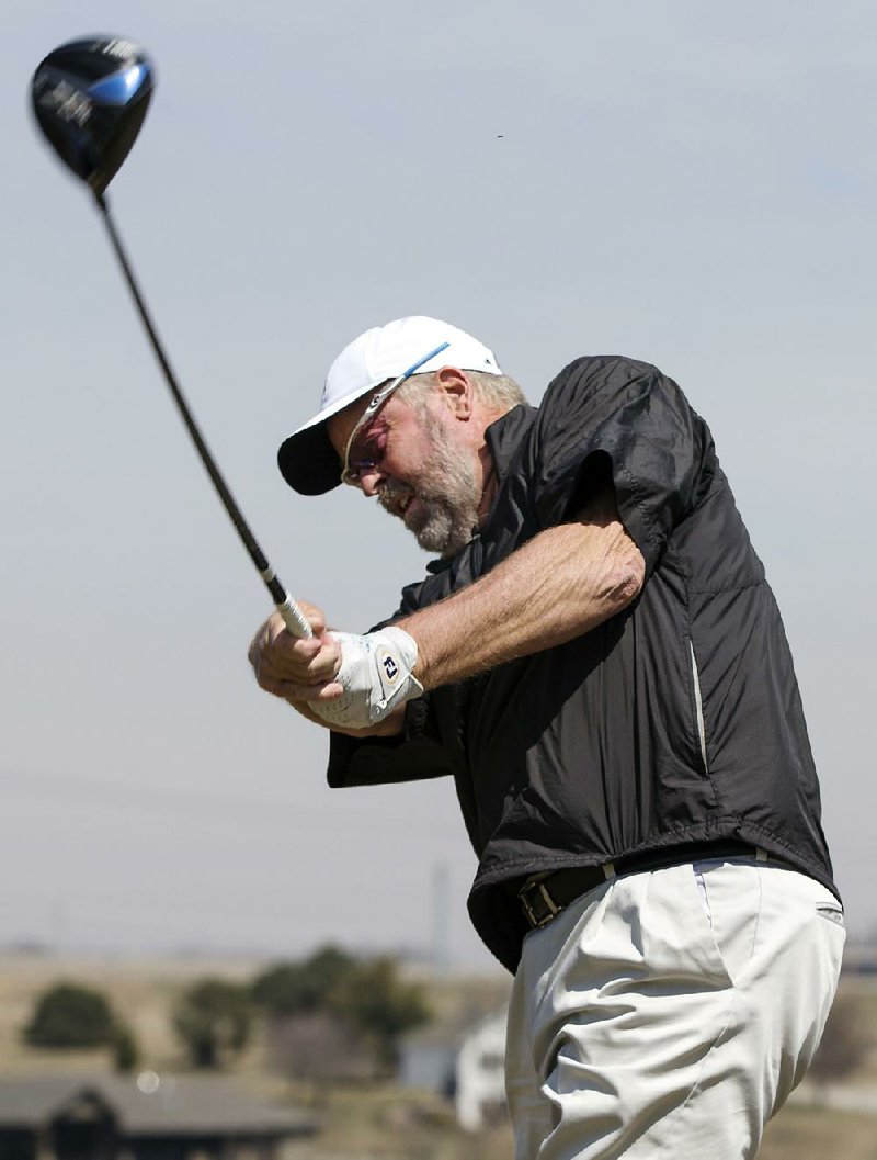 Don Byers, 61, is the oldest athlete in the NAIA since 2011. Byers plays golf at Bellevue University in Nebraska.  
