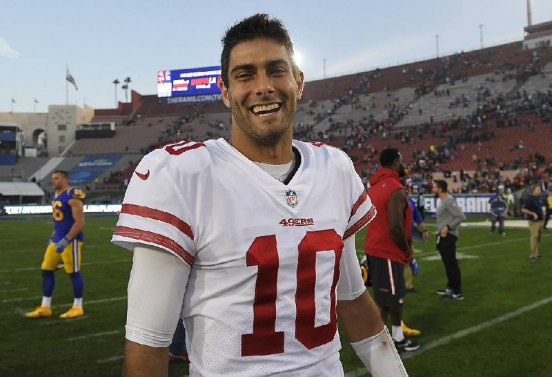 Jimmy Garoppolo, quarterback for the San Francisco 49ers, has been compared to Hall of Famer Joe Montana, but Montana himself wants to see Garoppolo play an entire season.