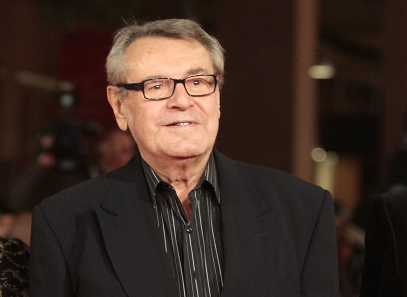 In this Oct. 15, 2009, file photo, film festival jury member Milos Forman poses on the red carpet at the IV edition of the Rome Film Festival in Rome. Forman, whose American movies "One Flew Over the Cuckoo's Nest" and "Amadeus" won a deluge of Academy Awards, including best director Oscars, died Saturday, April 14, 2018. (AP Photo/Gregorio Borgia)