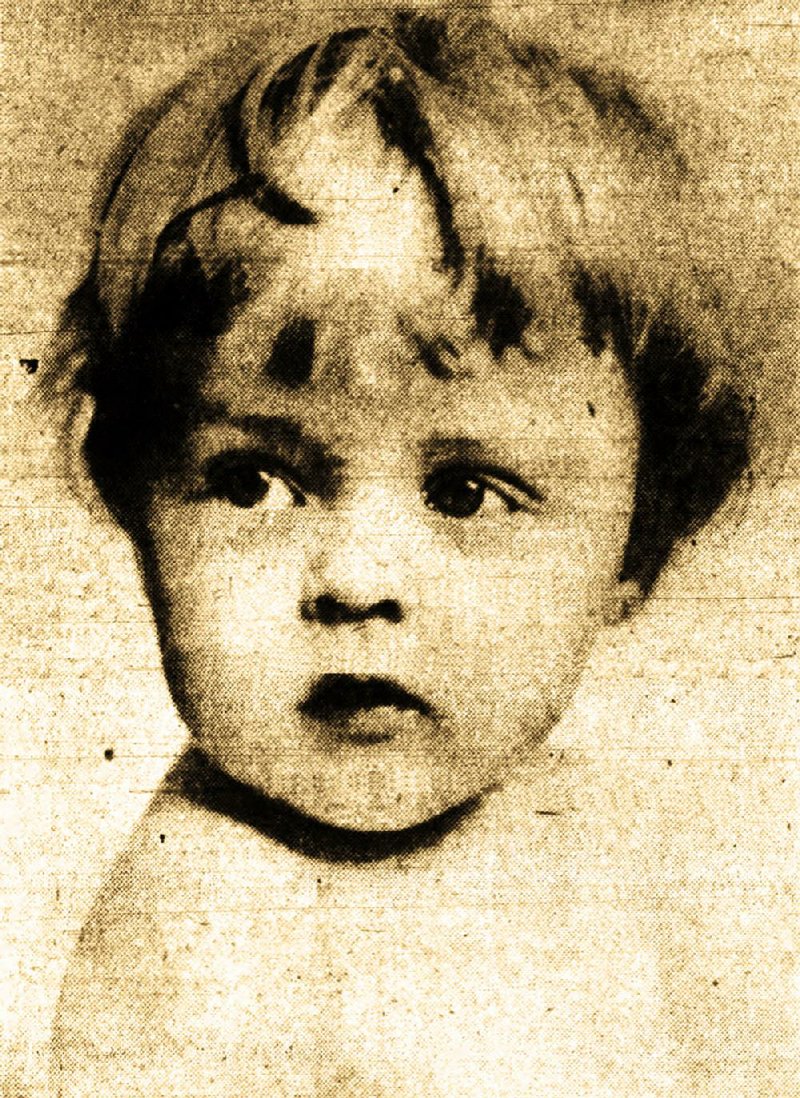 This photo of Arkansas Gazette associate editor C.T. Davis’  kid appeared in the Jan. 28, 1917, society pages of the Gazette.