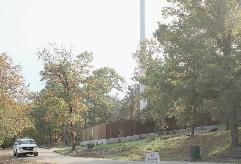 COURTESY PHOTO The photo above shows a 150-foot monopole cell tower installed by Smith Communications in Fort Smith. Smith Communications has expressed interest in installing a new cell tower in Farmington. The City Council is considering a new cell tower ordinance.