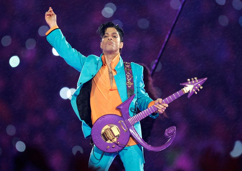  In this Feb. 4, 2007, file photo, Prince performs during the halftime show at the Super Bowl XLI football game in Miami. The saga to settle Prince's estate provides a cautionary tale about what can happen when someone dies without leaving a will, as he did when he died of an accidental opioid overdose at his Paisley Park studio April 21, 2016. 

