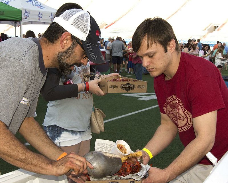 Crawfish and all the trimmings will be served up by the scoopful at the annual CARTI Ragin’ Cajun Bash at War Memorial Stadium.  
