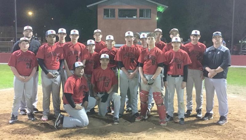 RICK PECK/SPECIAL TO MCDONALD COUNTY PRESS The McDonald County eighth-grade baseball team outscored its three opponents, 42-6, to win last week's Grove Junior High Baseball Tournament.