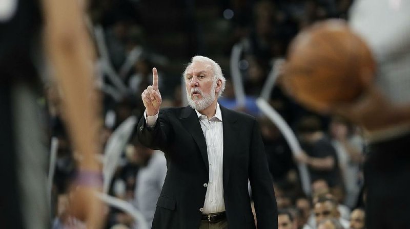 San Antonio Spurs Coach Gregg Popovich says his jokes about video coordinator Nick Kerr have run their course. Kerr is a son of Golden State Warriors Coach Steve Kerr. 