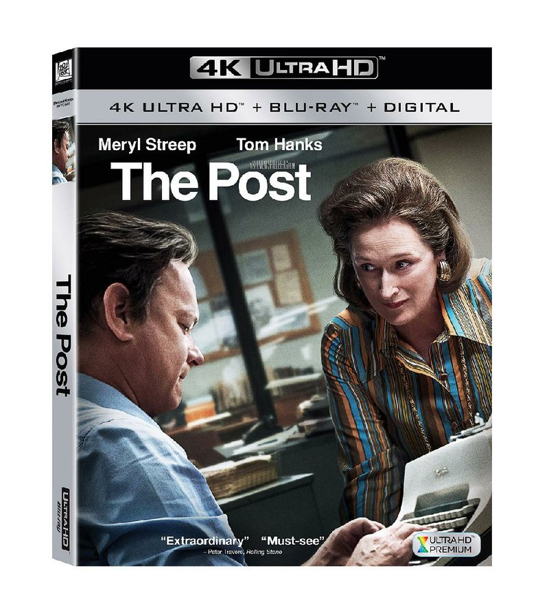 4K Ultra HD DVD case for The Post