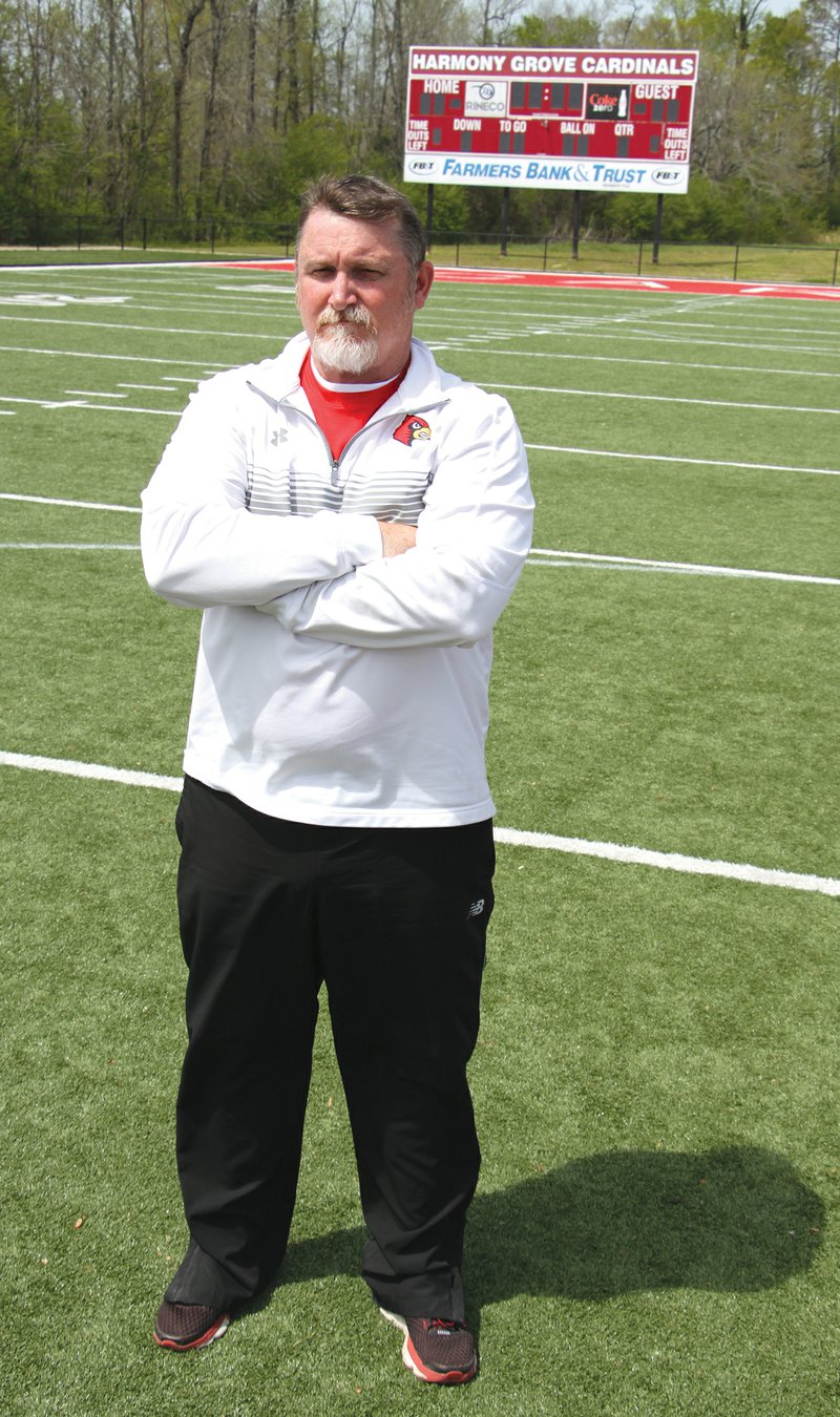 Mike Guthrie was named head football coach at Haskell Harmony Grove on March 12. He replaces former head coach Paul Calley, who left to serve as an assistant principal and assistant football coach at Bauxite High School. Guthrie has been the defensive coordinator for the Cardinals for the past two seasons.