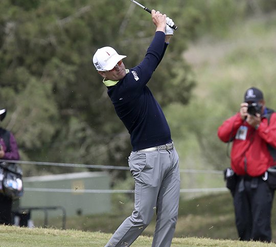 Johnson, Landry share Texas Open lead after three rounds