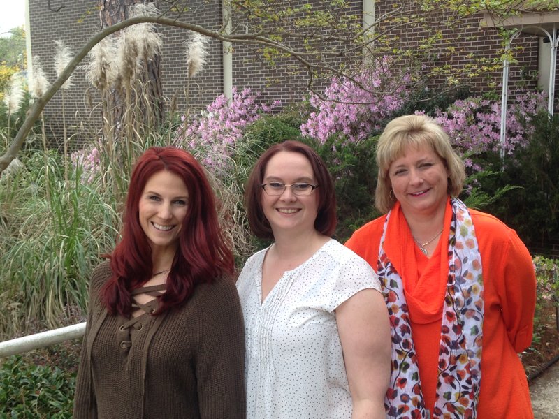 Singin': The South Arkansas Arts Center will host a meet and greet at 6 p.m. Saturday with the “Singin’ In The Rain” production staff, Choreographer Hannah Marsh, Music Director Charlsie Falcon and Director Lisa Newton (shown from left to right). 