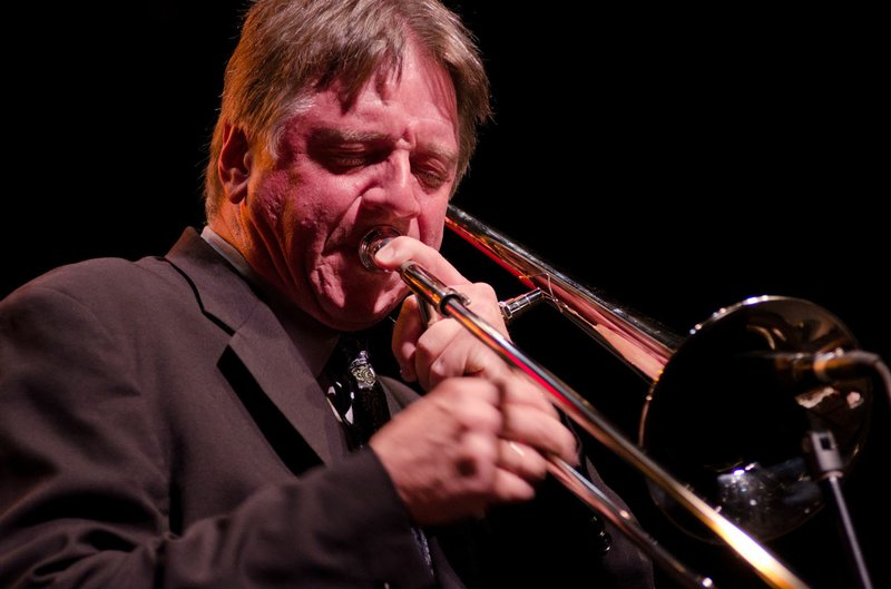 Courtesy Photo Jazz is a national treasure, says trombonist Conrad Herwig, who performs this weekend at the Walton Arts Center.